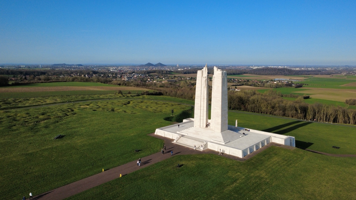 Captation aérienne – Monument de Vimy